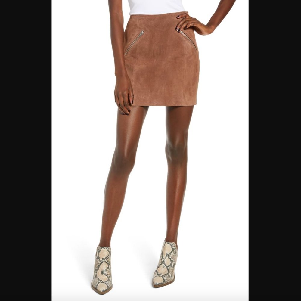 [NWOT] Blank NYC Suede Mini Skirt